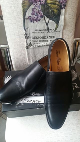 Мужские кожаные туфли franco bellucci р.48-49