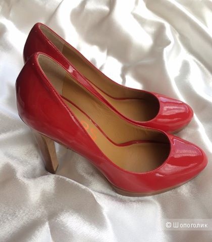 Красные лаковые туфли KORS Michael Kors / 36,5-37