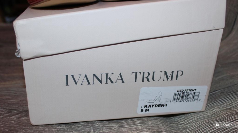 Туфли лодочки Ianka Trump kayden 4 red patent. Размер 9 М (наш 38,5-39 р)