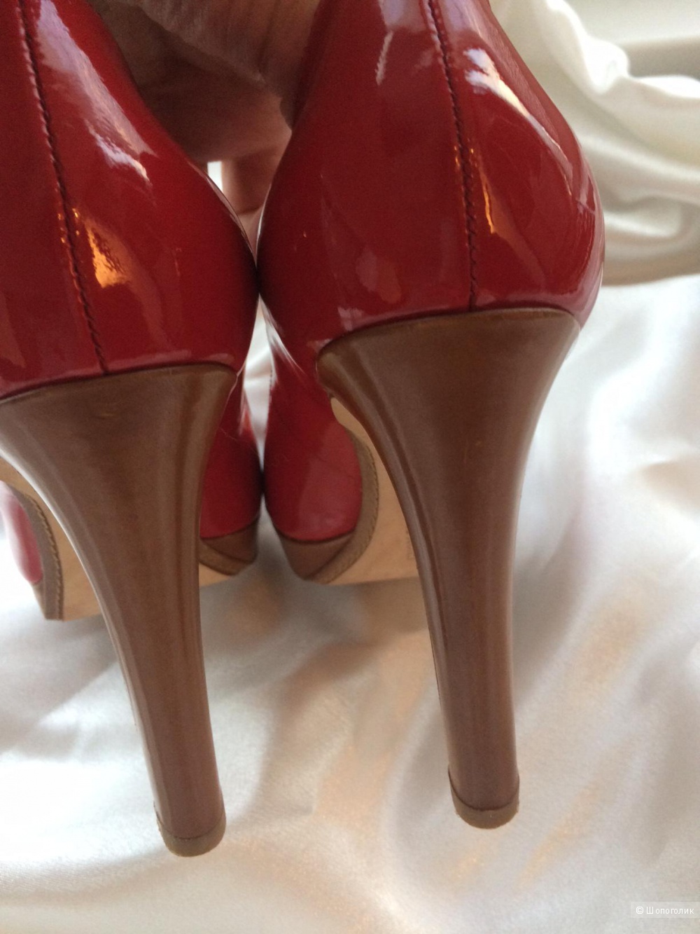 Красные лаковые туфли KORS Michael Kors / 36,5-37