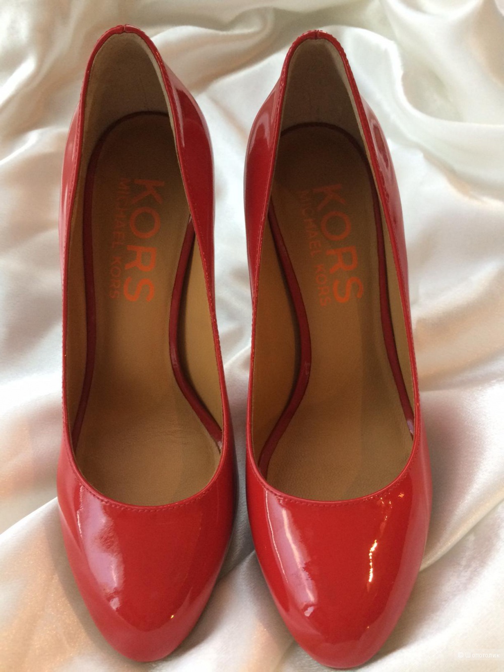 Красные лаковые туфли KORS Michael Kors / 36,5-37