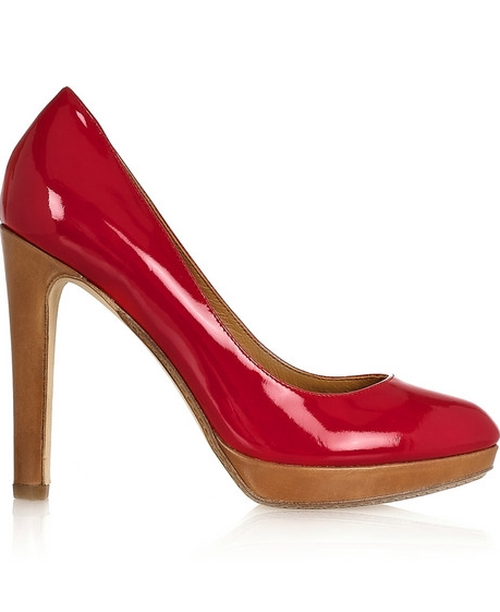 Красные лаковые туфли KORS Michael Kors / 36,5-37