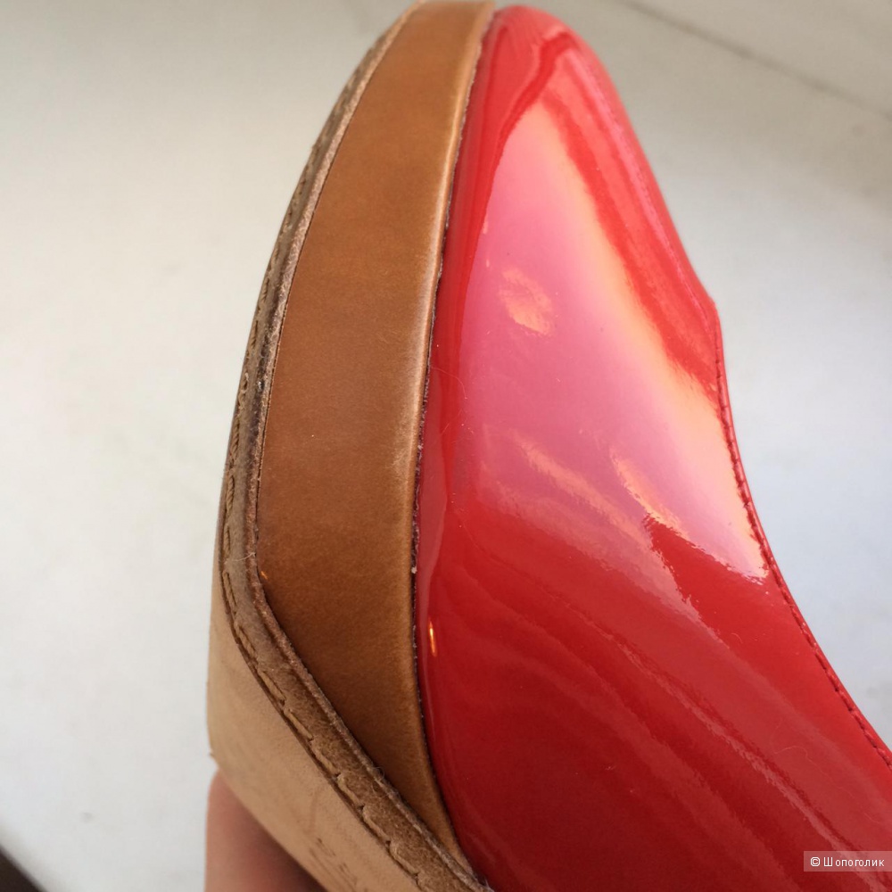 Красные лаковые туфли KORS Michael Kors / 36,5-37
