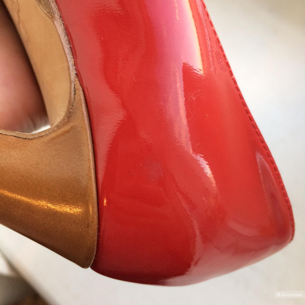 Красные лаковые туфли KORS Michael Kors / 36,5-37