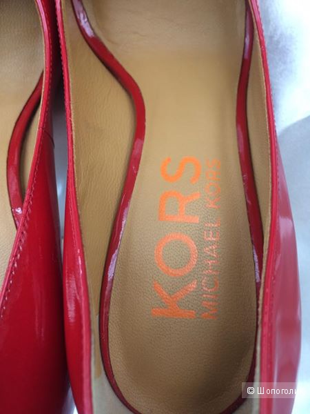 Красные лаковые туфли KORS Michael Kors / 36,5-37