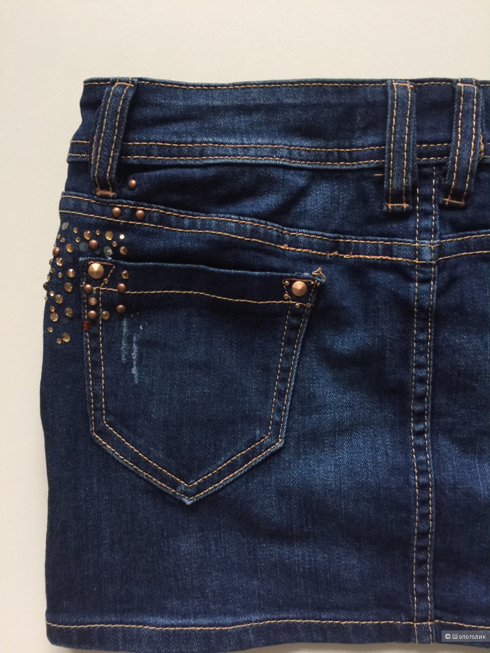 Юбка короткая джинсовая  марка TOXIK3&Jeans  размер M