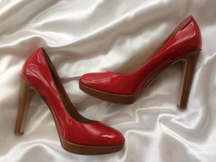 Красные лаковые туфли KORS Michael Kors / 36,5-37