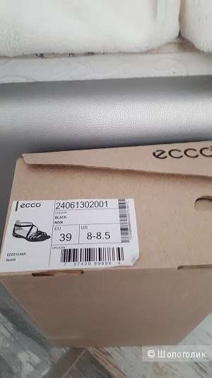 Новые кожаные босоножки, ECCO, 39 р-р