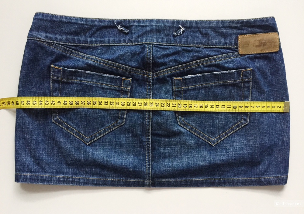 Юбка короткая джинсовая марка Fornarina размер L