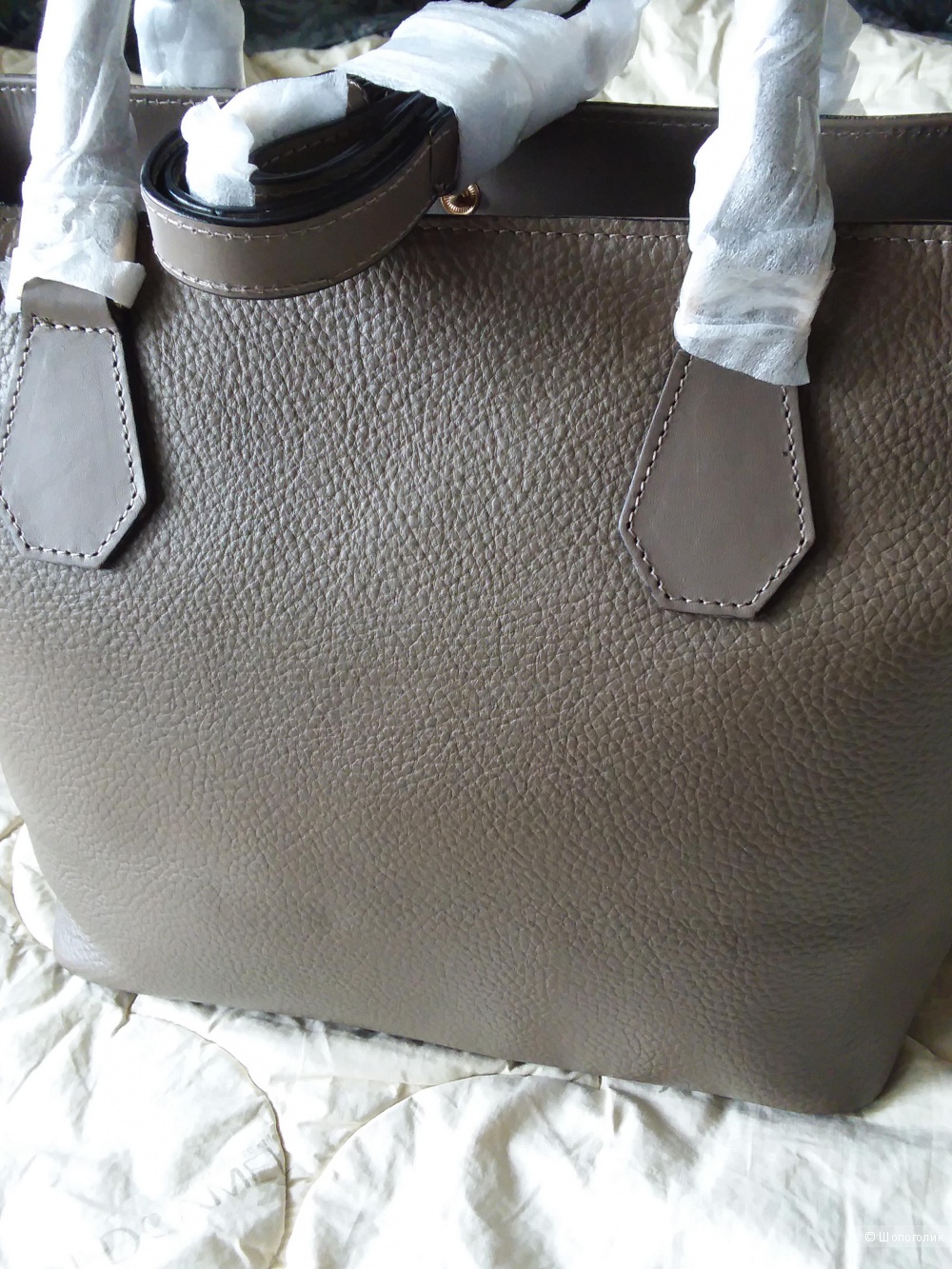 Новая сумка из натуральной кожи Tru Trussardi