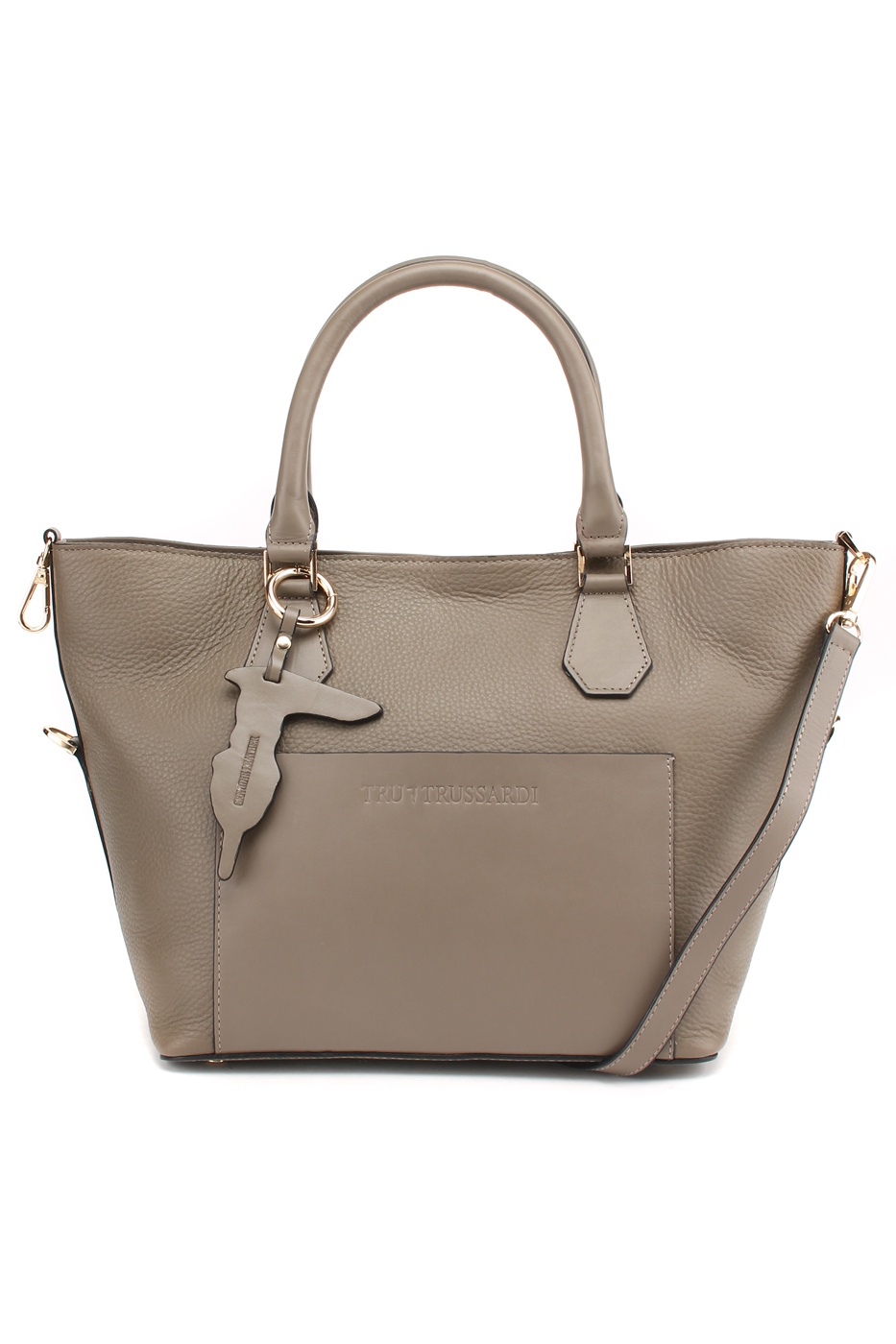 Новая сумка из натуральной кожи Tru Trussardi