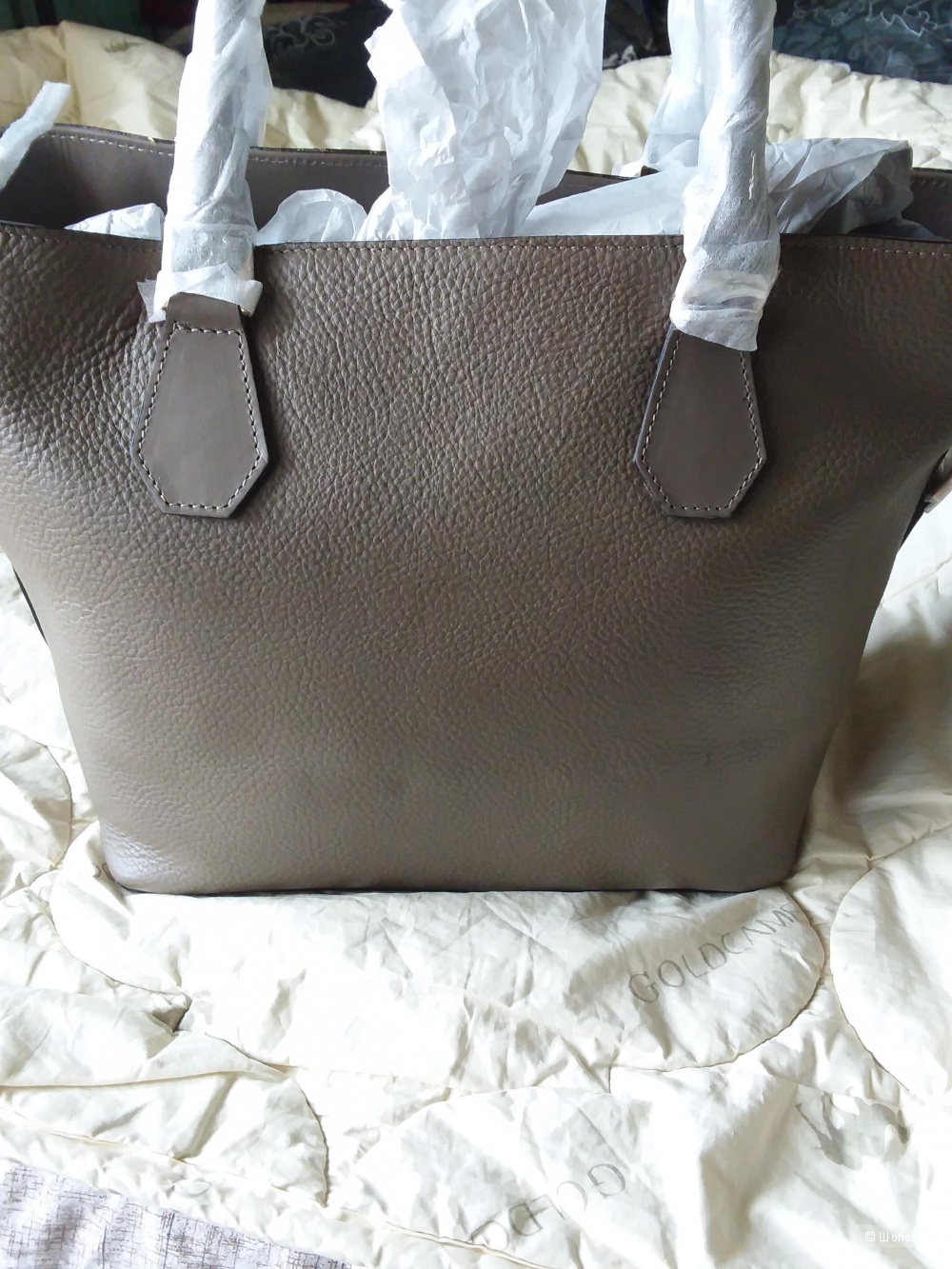 Новая сумка из натуральной кожи Tru Trussardi