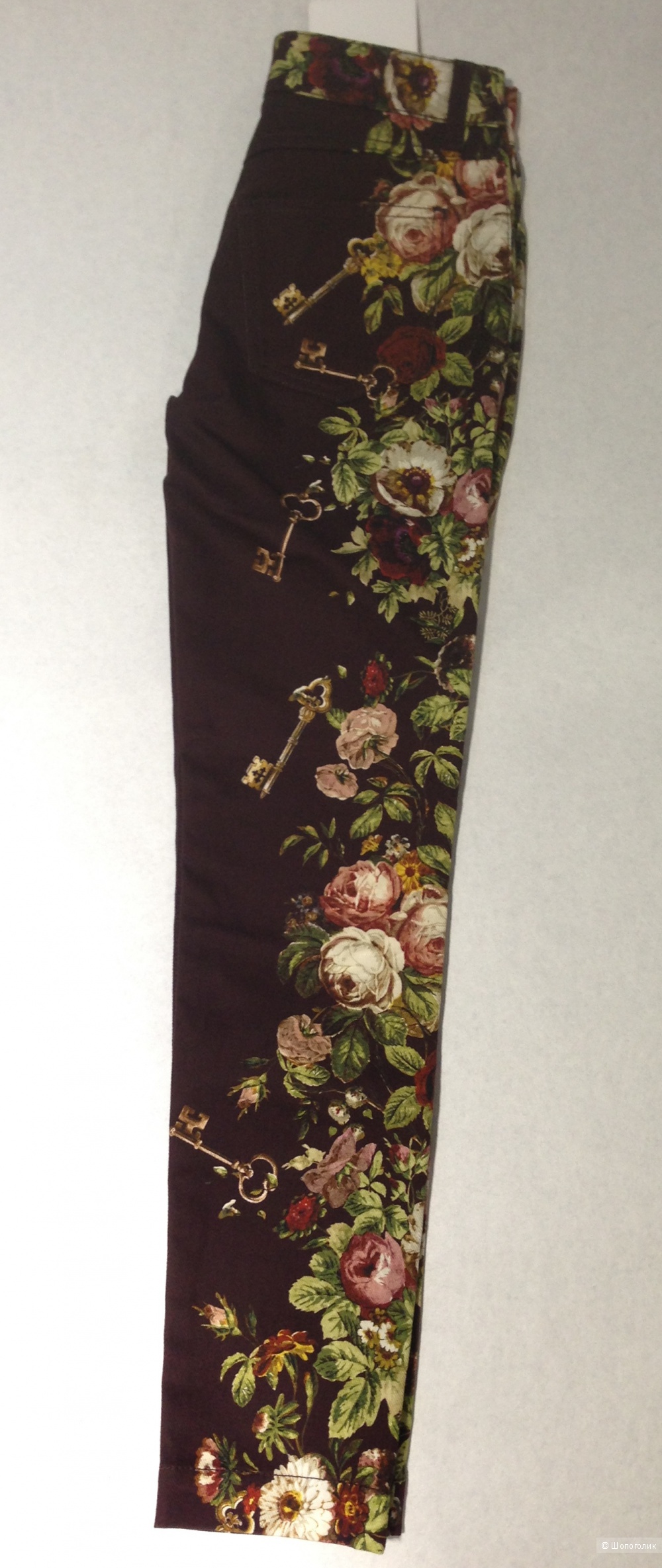 DOLCE&GABBANA джинсы из легендарной коллекции с ключами р.40 Новые Оригинал