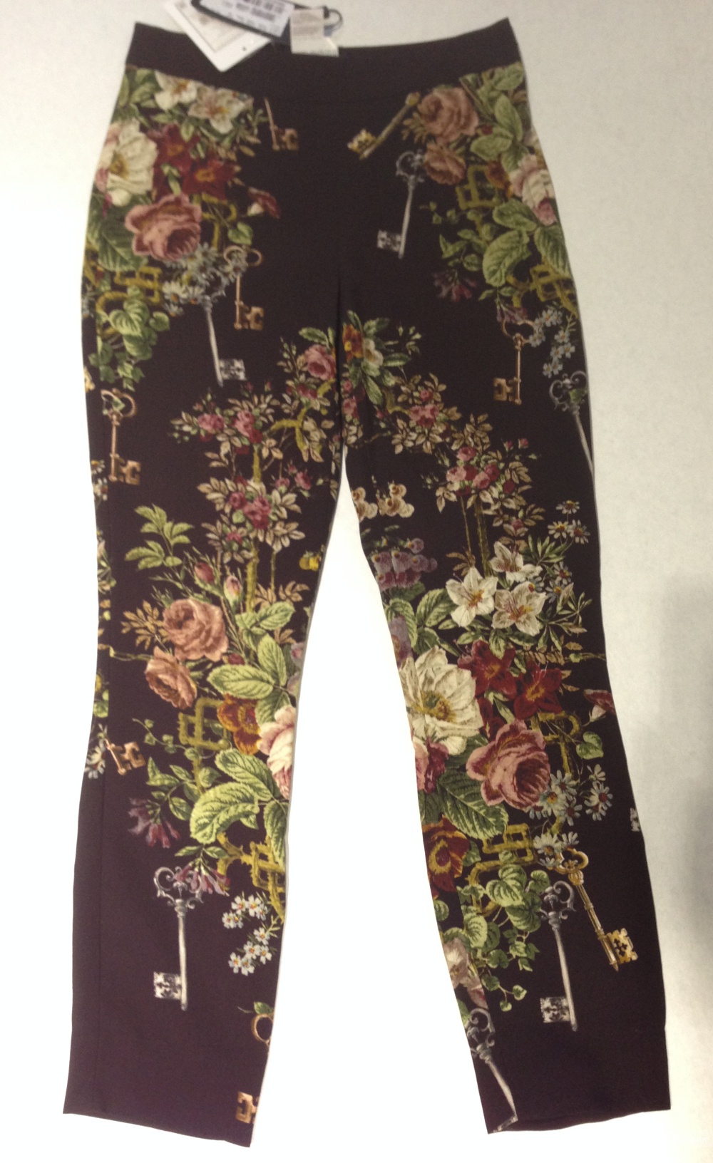 DOLCE&GABBANA брючки из легендарной коллекции с ключами р.42 Новые