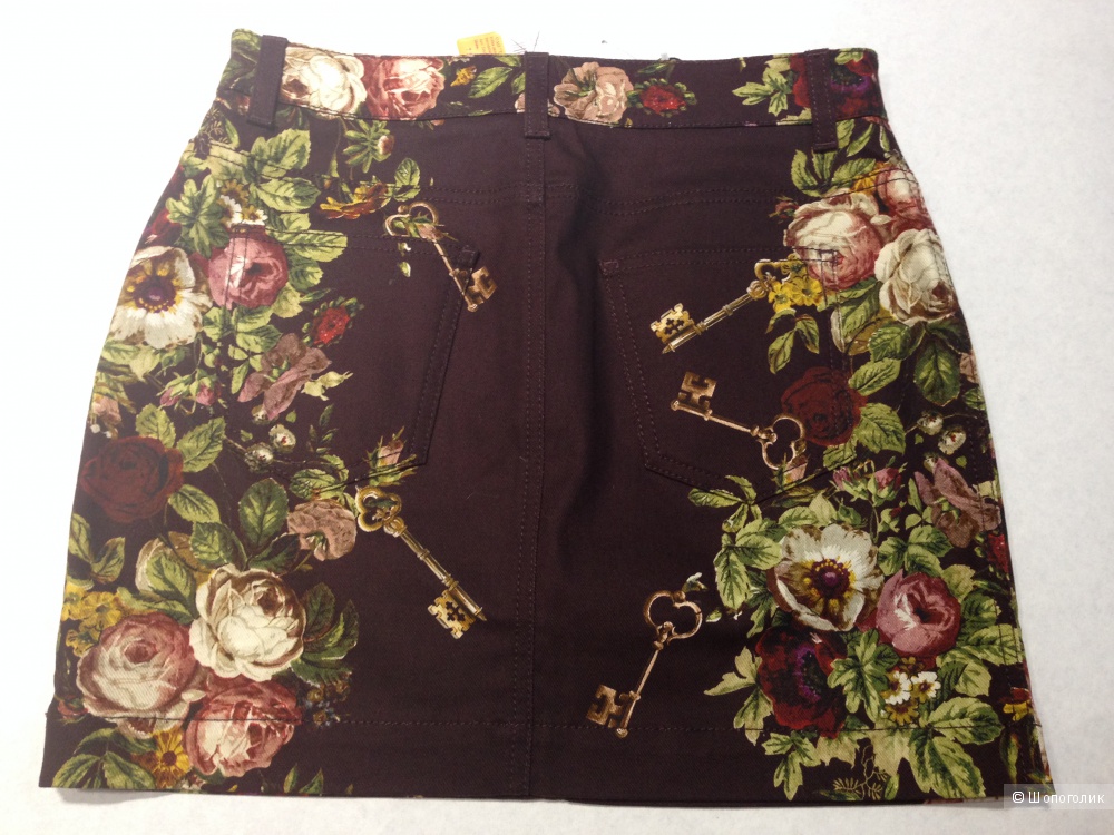 DOLCE&GABBANA юбка из легендарной коллекции с ключами р.44 Новая Оригинал