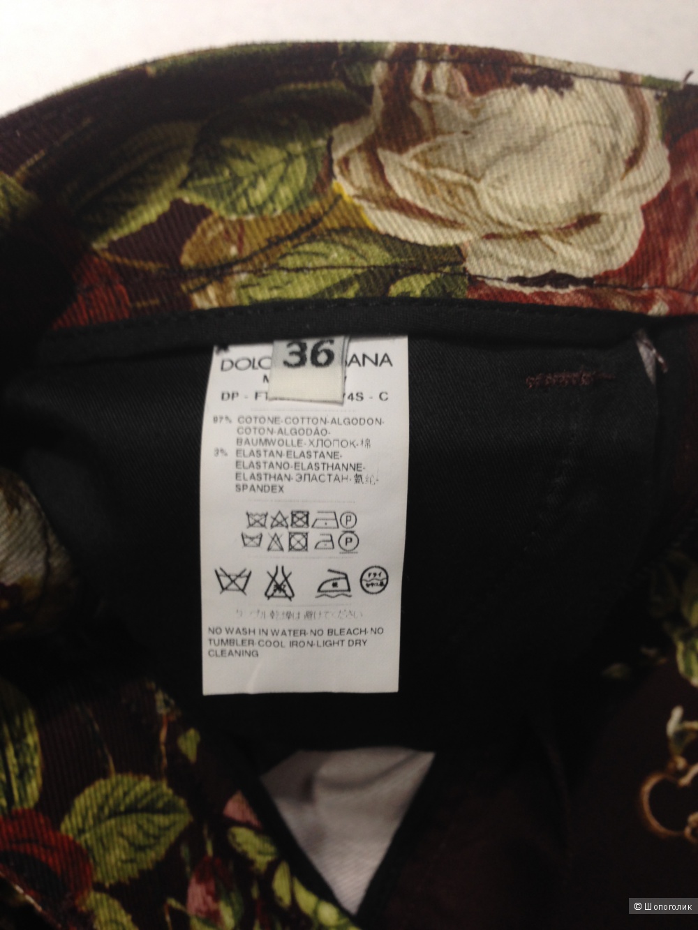 DOLCE&GABBANA джинсы из легендарной коллекции с ключами р.40 Новые Оригинал