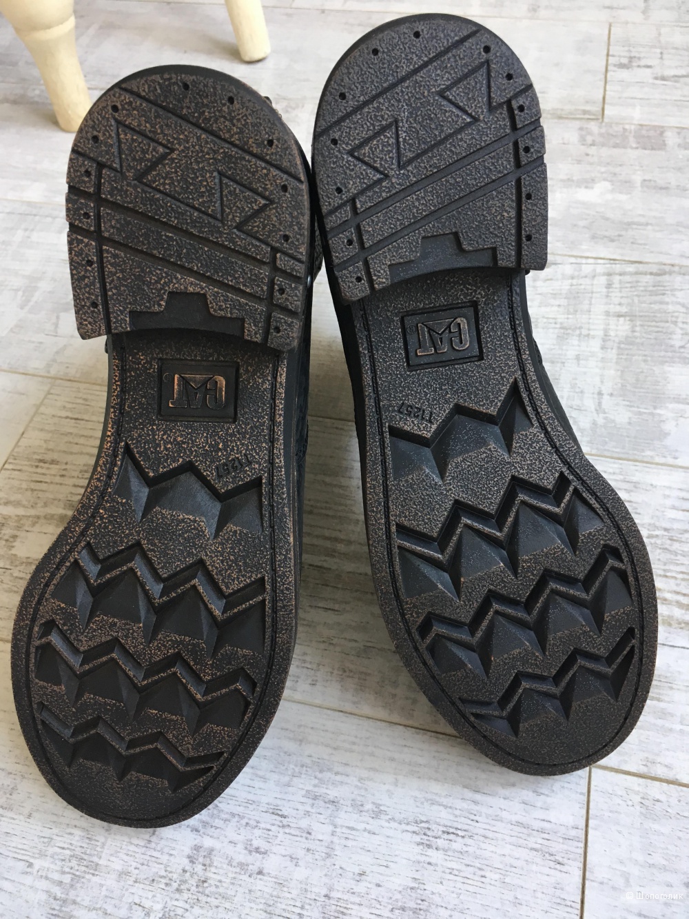 Новые Кожаные ботинки Caterpillar, 38-39 размер