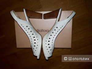Белые туфли RiaRosa(Бразилия), размер 38