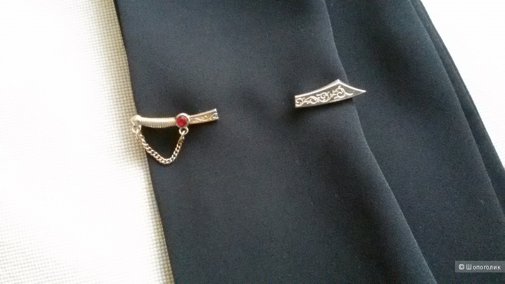Оригинальный винтажный зажим для галстука с английского EBay.