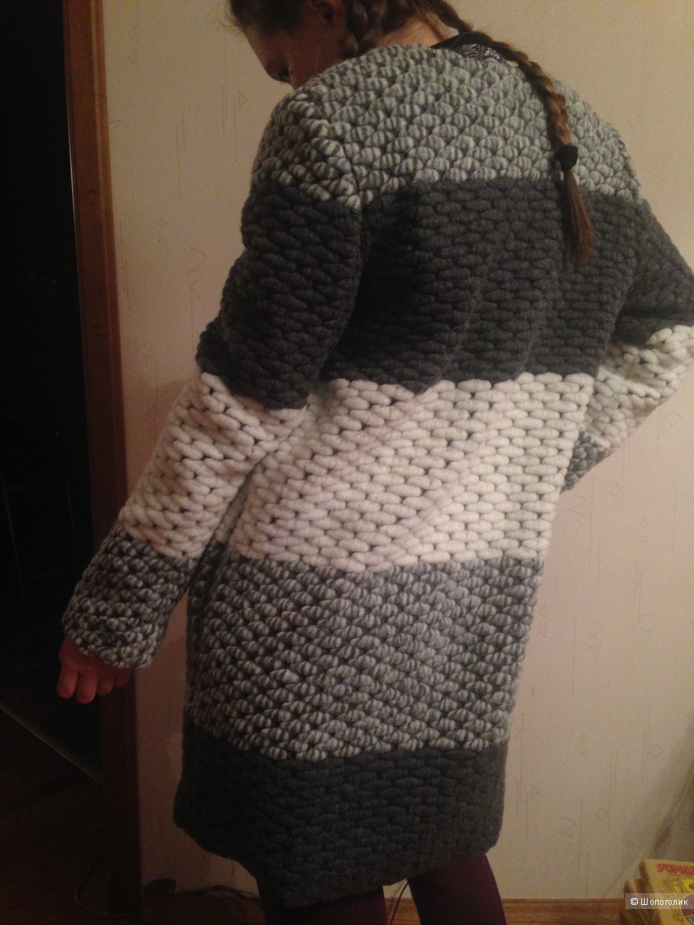 Пальто Femme дизайн Италия произведено EU размер 46-48
