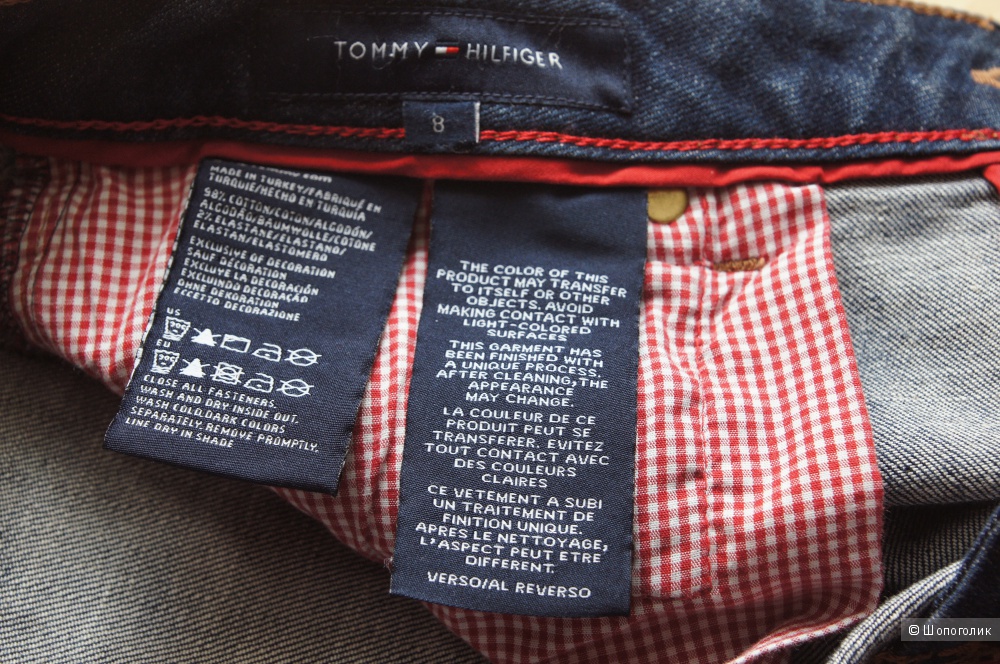 Джинсовая юбка Tommy Hilfiger, р.8 (44)