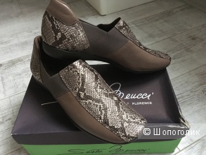 Новые кожаные ботинки Sesto Meucci, 38 размер