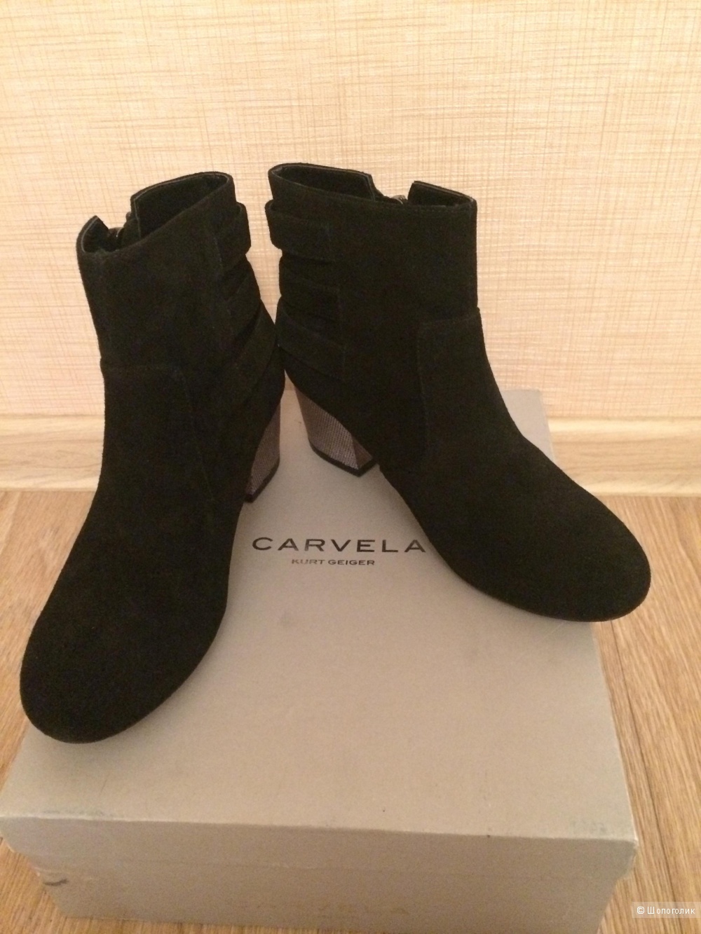 Новые ботинки Carvela, 38 размер, маломерки