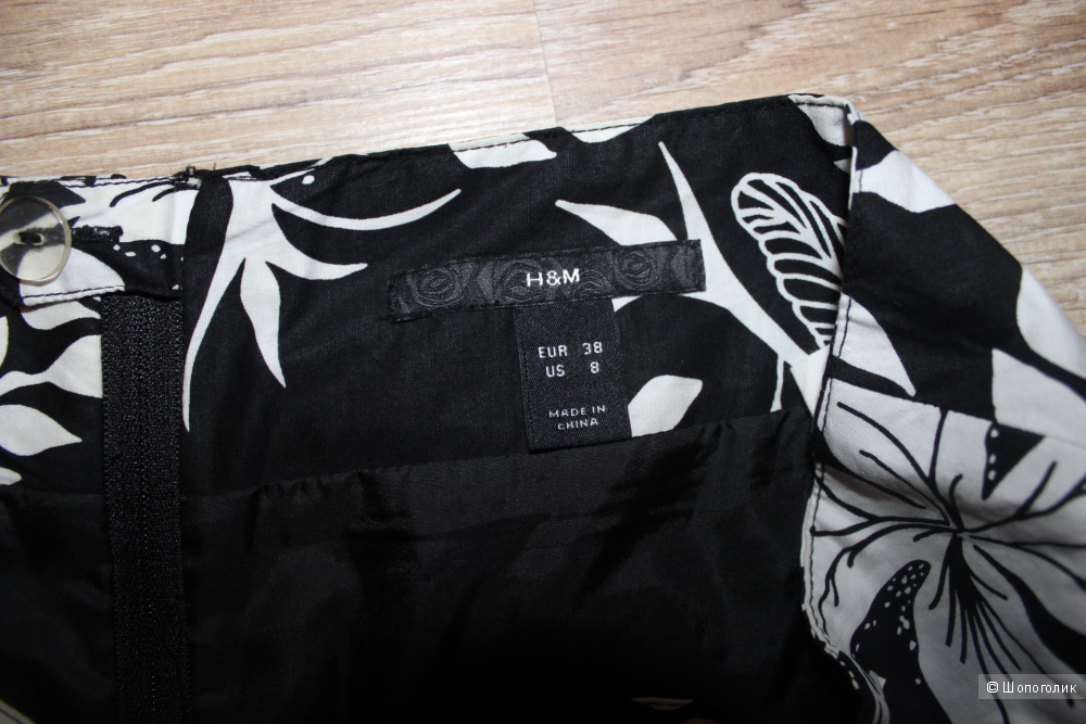 Комплект рубашка YIFAN & ALESSIA + юбка H&M, 100% хлопок, размер 44-46