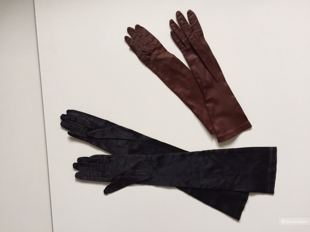 Перчатки 3 пары- одна цена! Красные, коричневые, черные, белые ажурные!