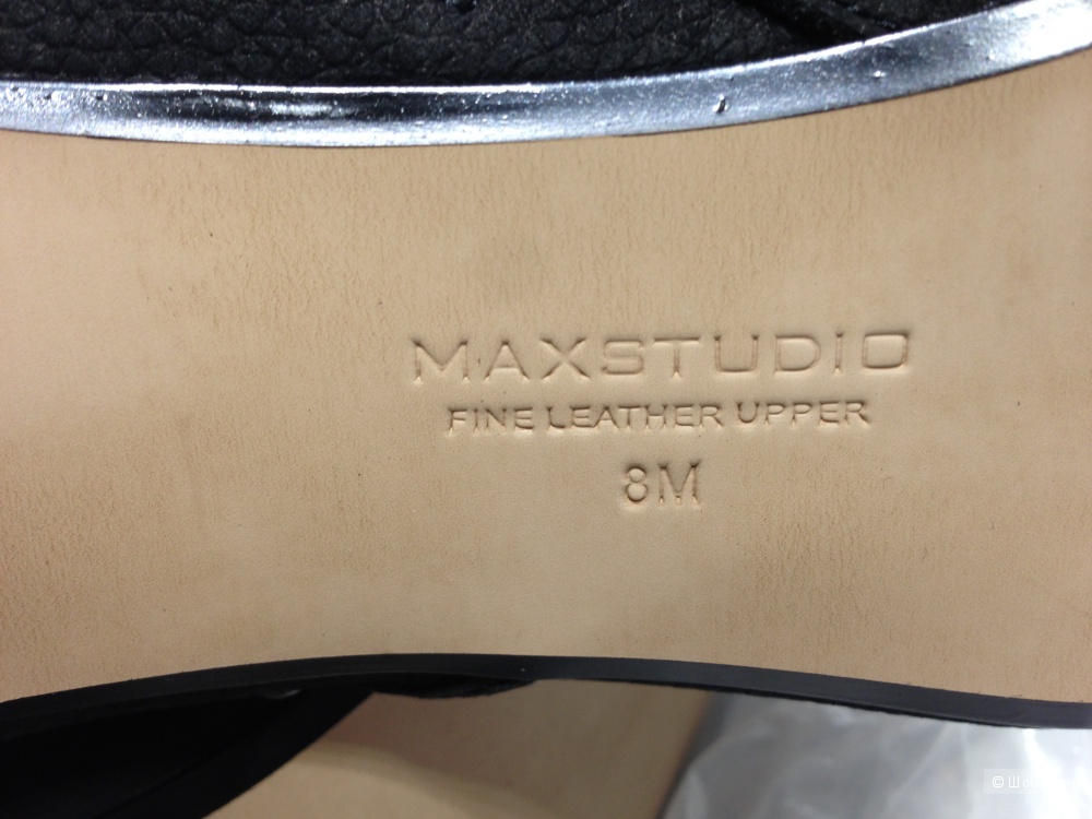 Сапоги осенние MAXSTUDIO кожаные р.38 Новые.Оригинал