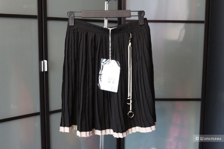 Плиссированя юбка размер 44