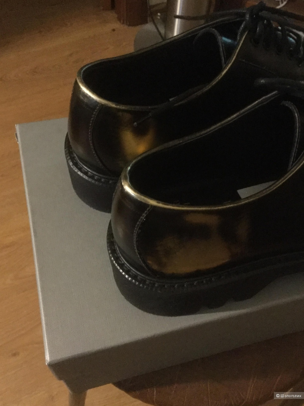 Осенние туфли на шнуровке Leather Crown 38