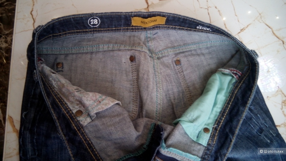 Отличные джинсы американского бренда MEK Denin, 28 размер