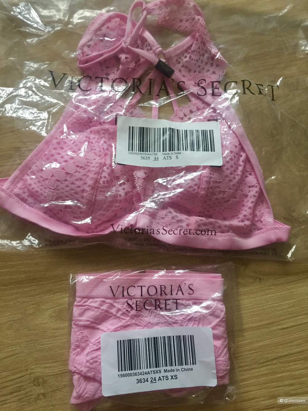 Комплект белья Victoria Secret S/XS