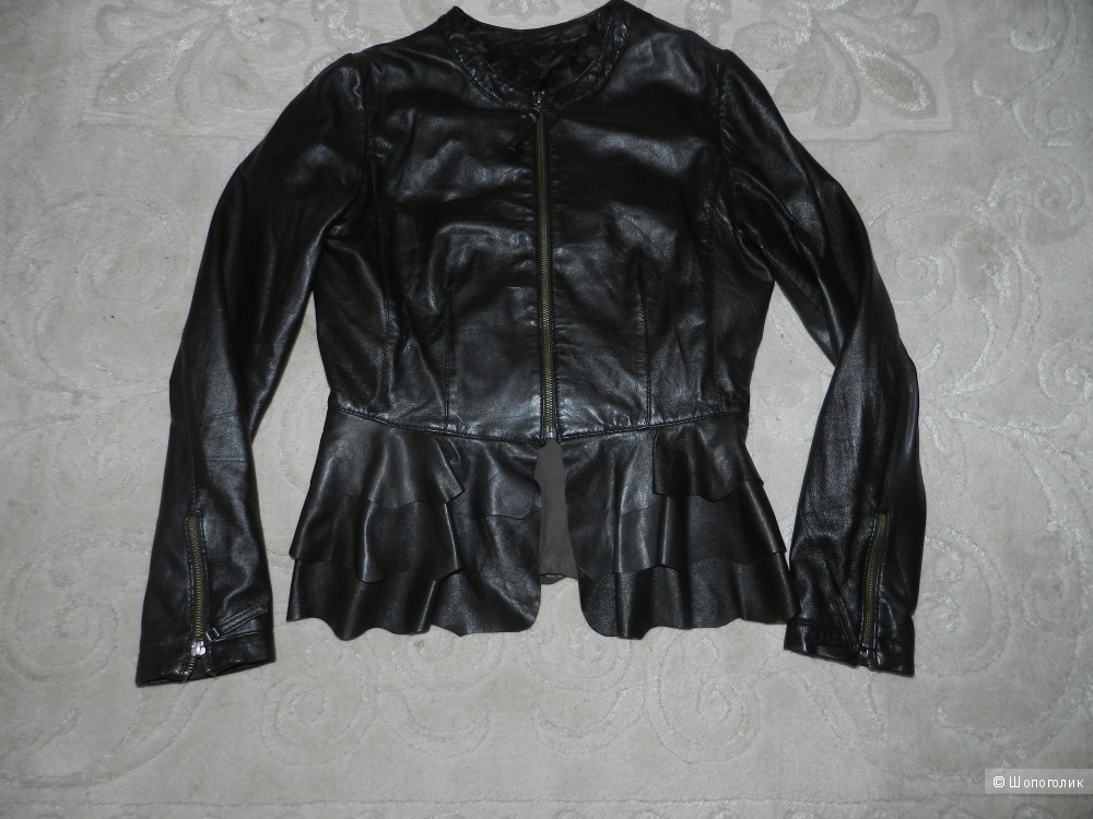 Кожаная куртка D`amico размер 44