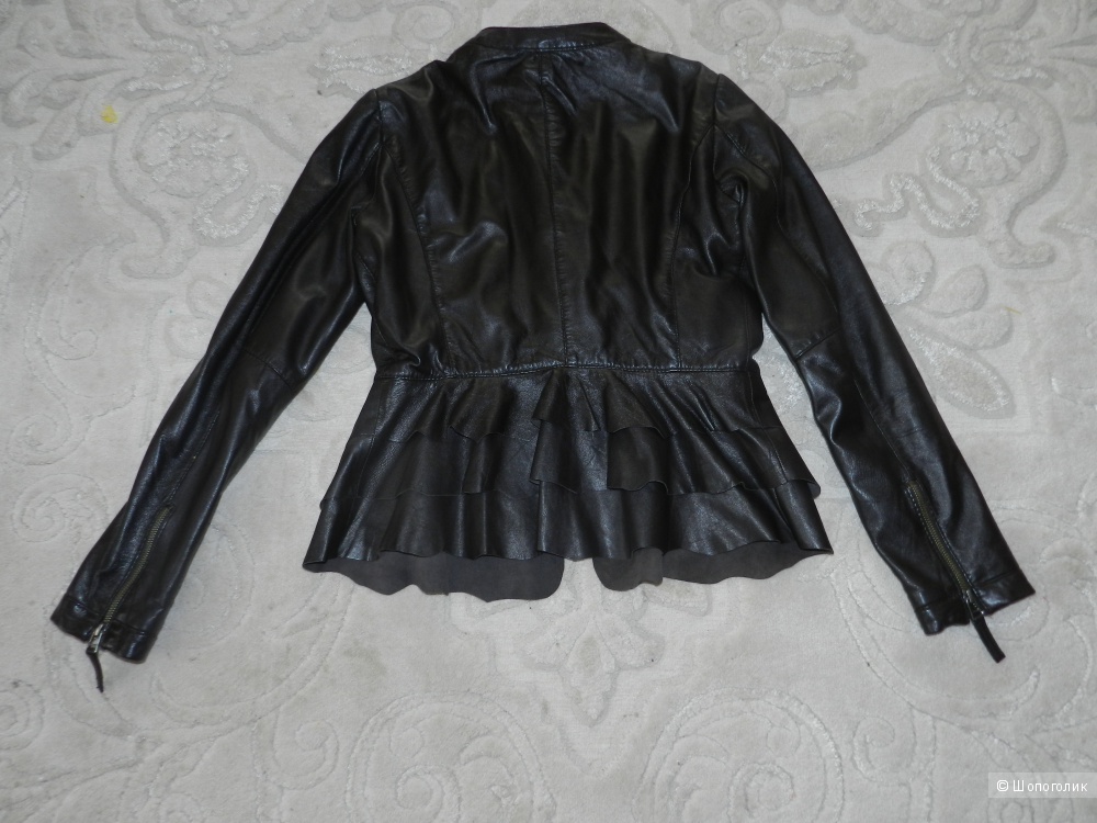 Кожаная куртка D`amico размер 44