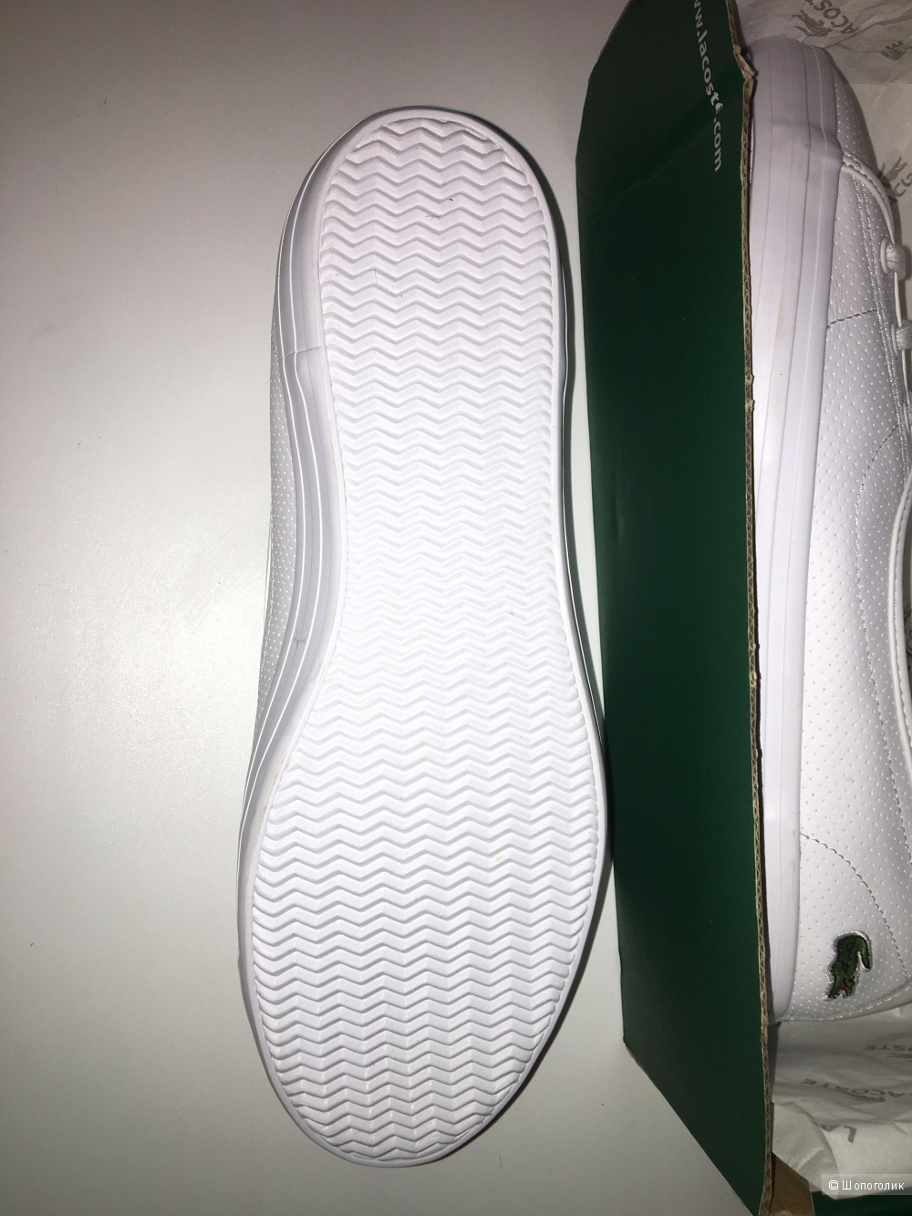 Новые балетки оригинал Lacoste размер 39-39.5