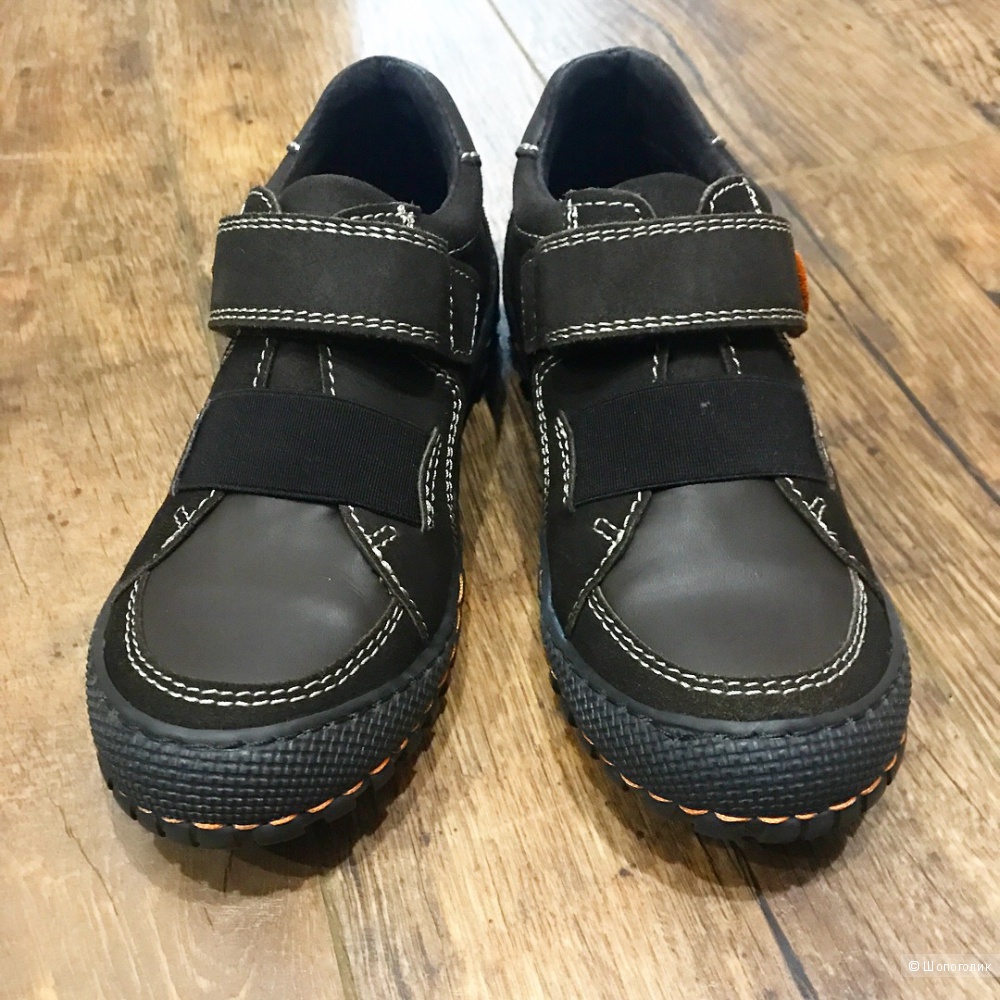Ботинки - кроссовки из натуральной кожи, DPAM (Франция), 32
