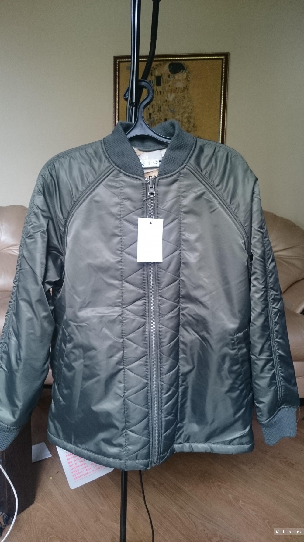 Куртка-пилот asos. р. 48