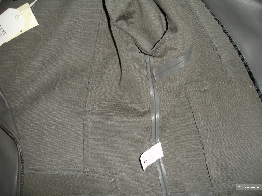 Куртка-косуха Lucky Brand серого цвета, размер S