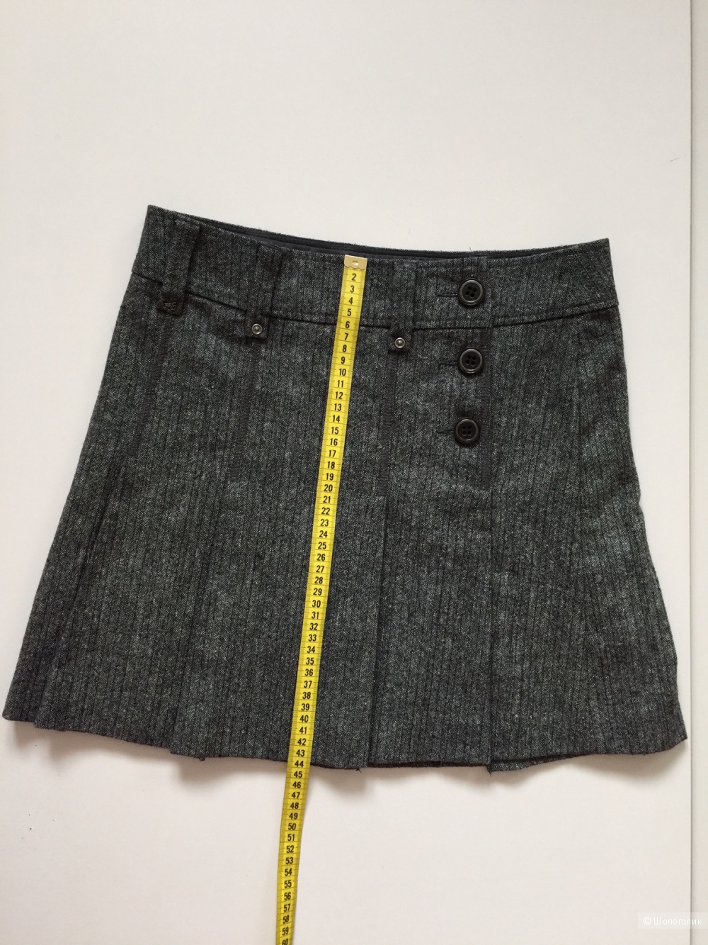 Короткая юбка в складку марки Esprit размер s