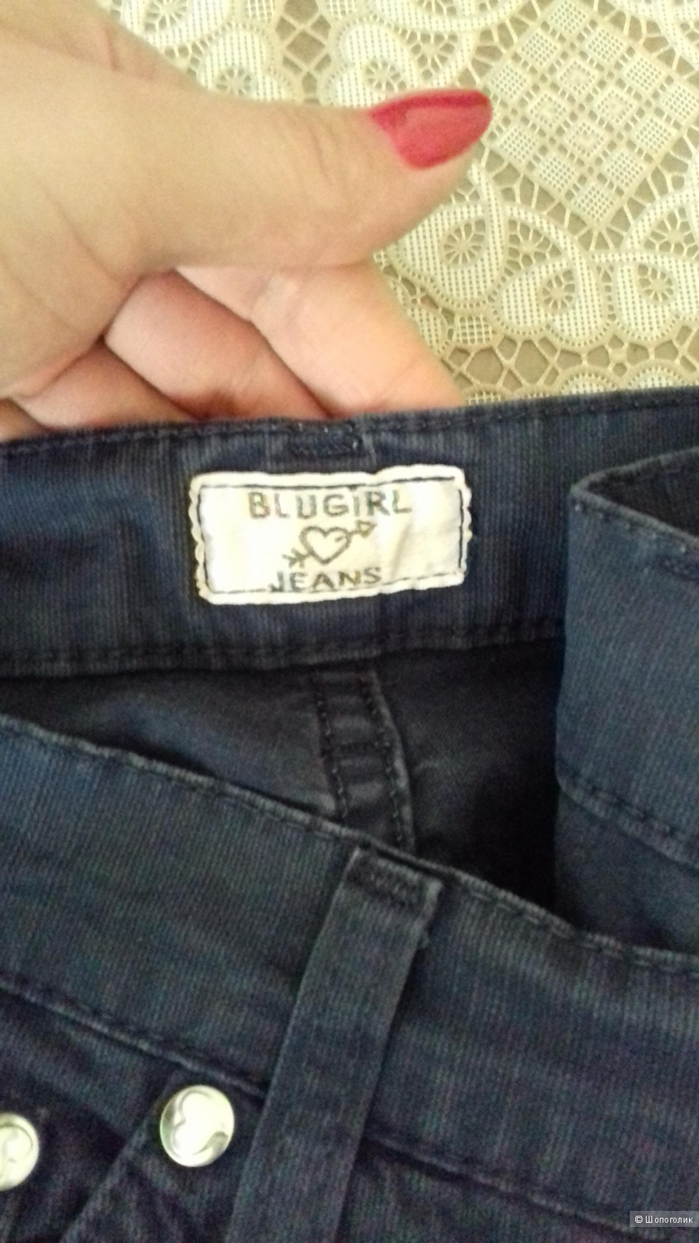 Укороченные брюки Blugirl Blumarine, 27 размер, Италия