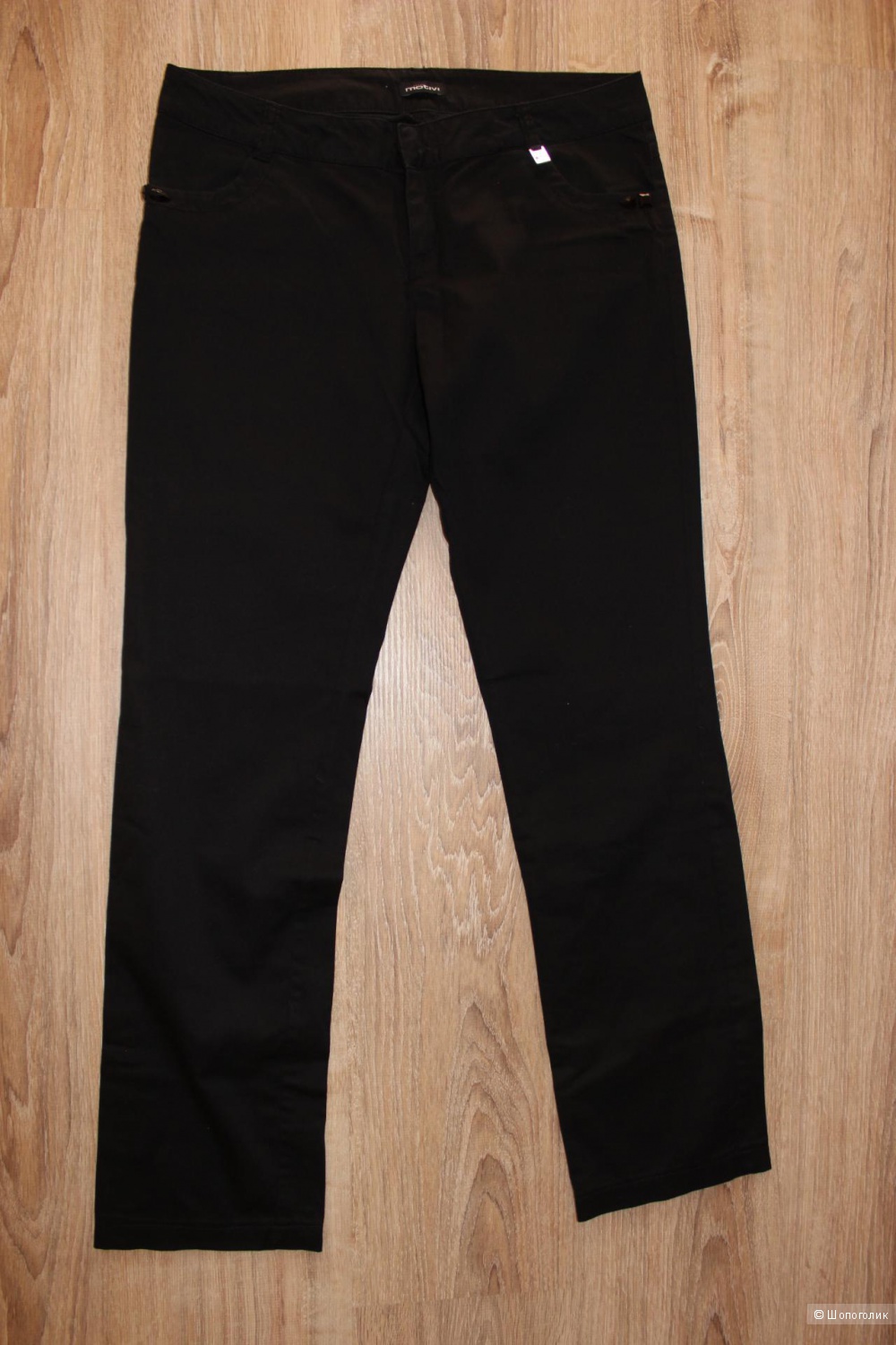 Черные брюки MOTIVI, Италия, размер 12