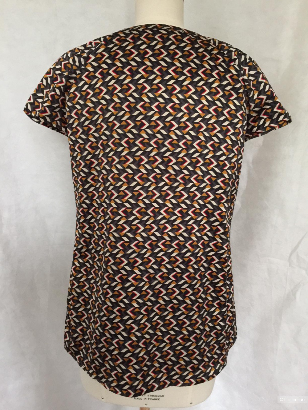 Блузка  цветная с принтом марка ESPRIT размер 44