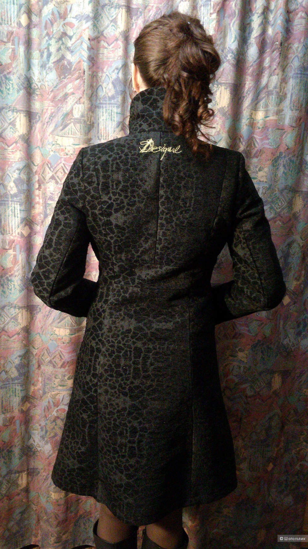 Очень женственное пальто Desigual р44