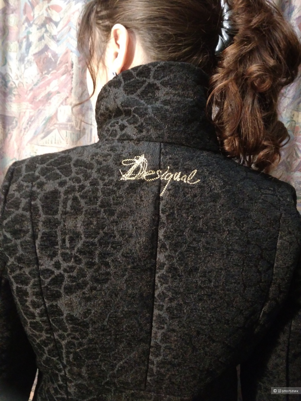 Очень женственное пальто Desigual р44