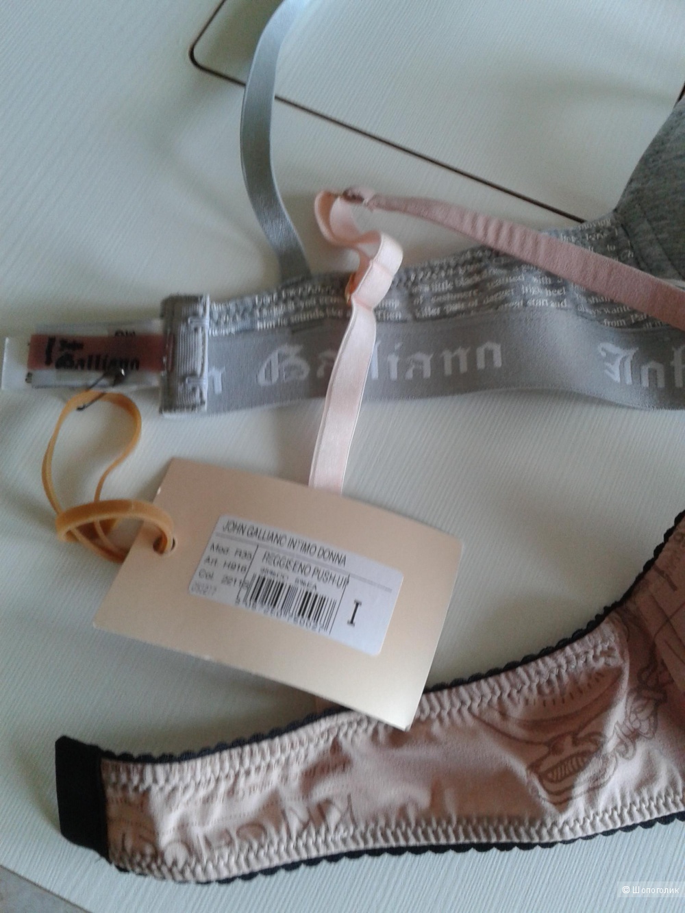 Новые бюстгальтеры John Galliano 40I, 70A, 2 шт/лот