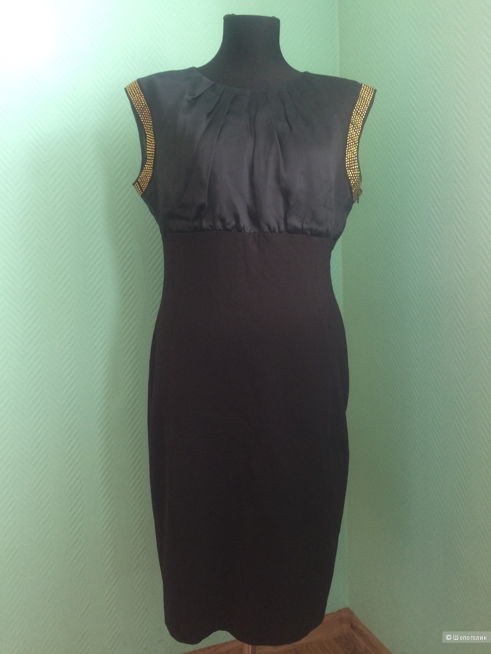 Новое черное платье - футляр Ted Baker (размер 4 - 48 RUS)
