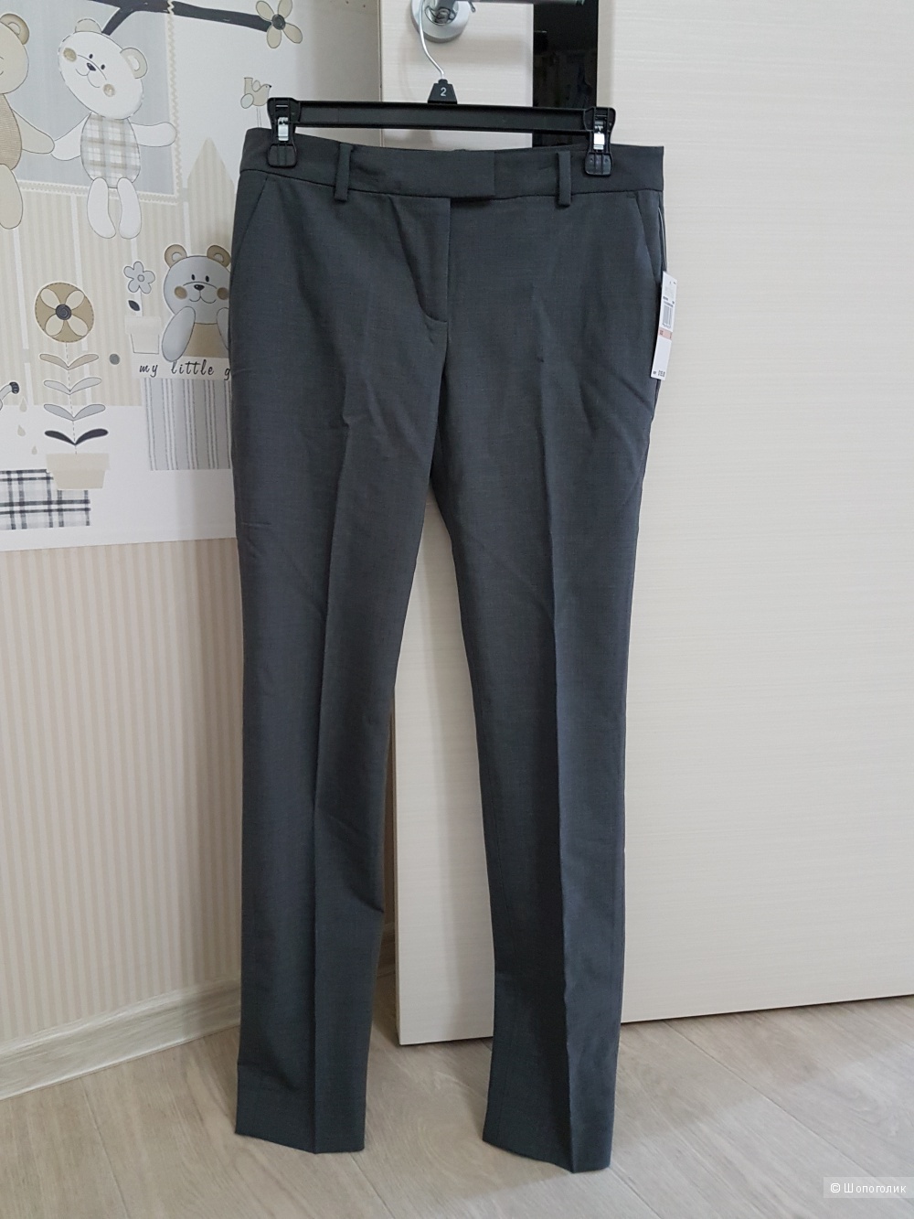 Michael Kors шерстяные брюки slim-fit, размер 42-44