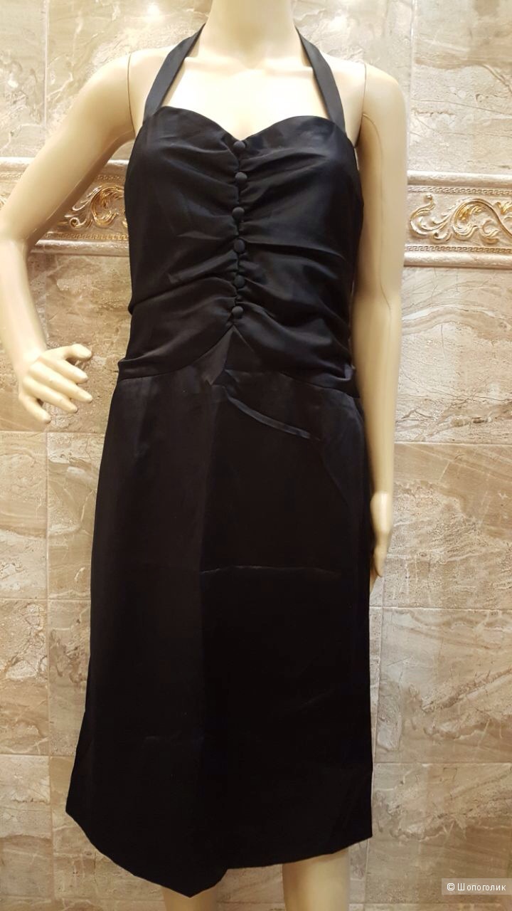 John Galliano коктейльное черное платье Новое.Оригинал. р.46